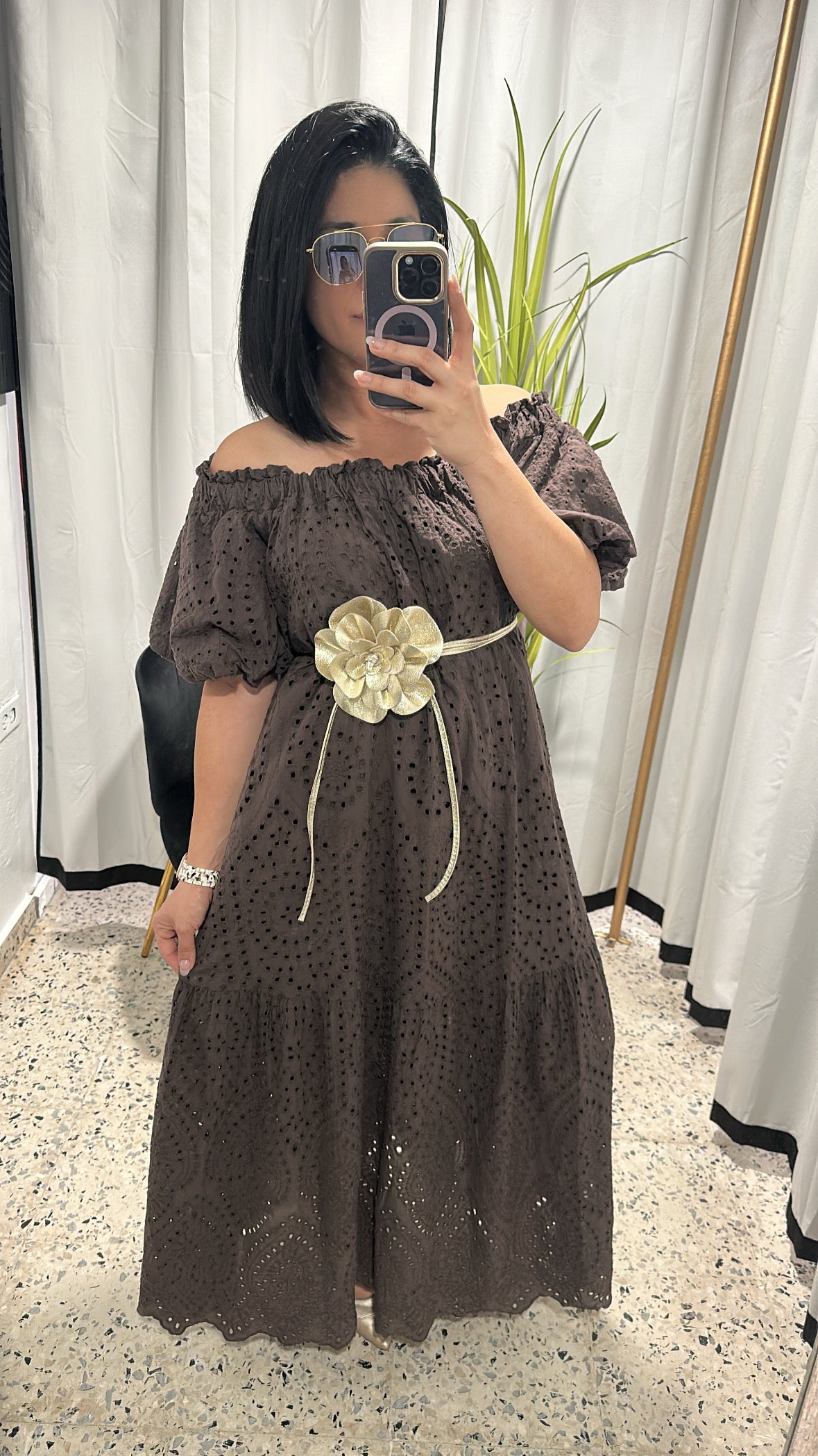 Embroidered dress