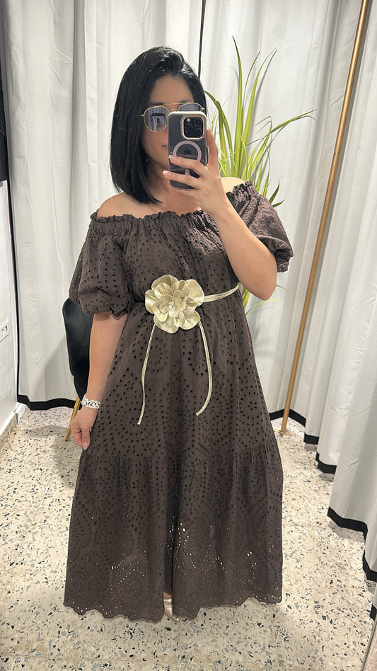 Embroidered dress