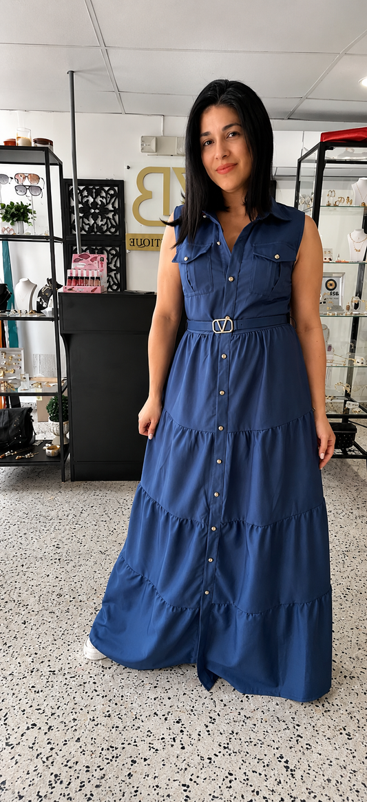 Navy maxi
